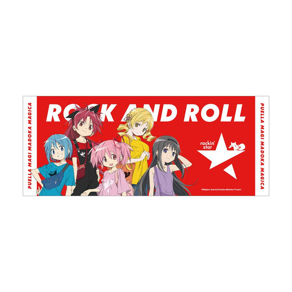 『魔法少女まどか☆マギカ』rockin’starコラボ 描き下ろし 集合 フェイスタオル