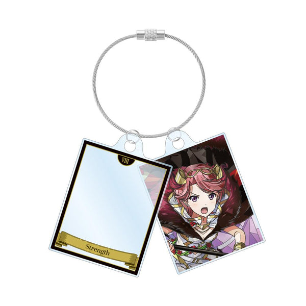 『少女☆歌劇 レヴュースタァライト』石動 双葉 Aure Glass 2連ワイヤーアクリルキーホルダー