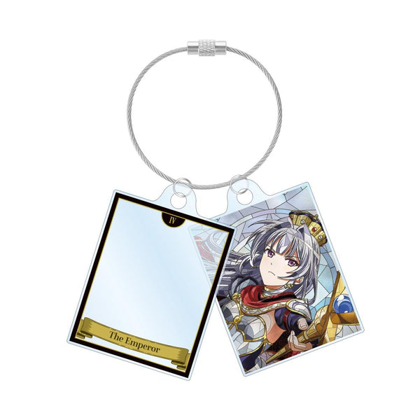 『少女☆歌劇 レヴュースタァライト』雪代 晶 Aure Glass 2連ワイヤーアクリルキーホルダー