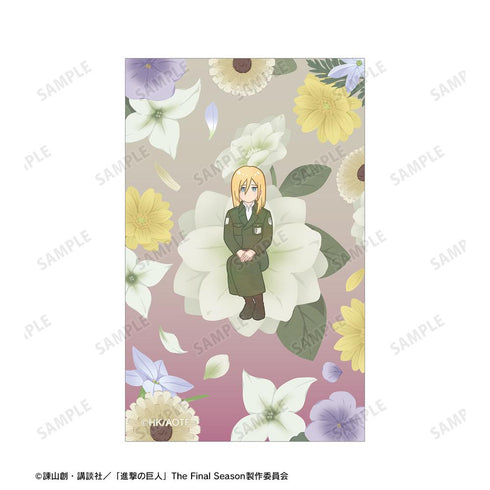 『進撃の巨人』ヒストリア Botania 第4弾 イラストカード2枚セット