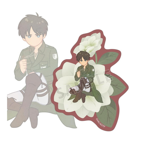 『進撃の巨人』エレン Botania 第4弾 クリアダイカットステッカー