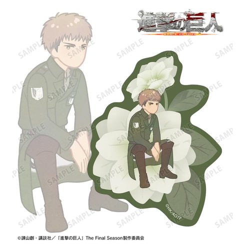 『進撃の巨人』ジャン Botania 第4弾 クリアダイカットステッカー