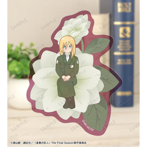『進撃の巨人』ヒストリア Botania 第4弾 クリアダイカットステッカー