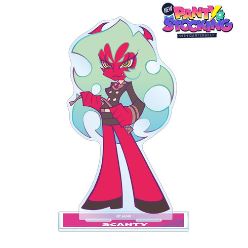 『New PANTY & STOCKING with GARTERBELT』スキャンティ Ani-Art clear label BIGアクリルスタンド