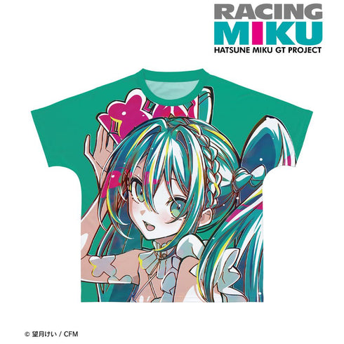 『初音ミク GTプロジェクト』レーシングミク 2025Ver. Ani-Art 第2弾 フルグラフィックTシャツ ver.Bユニセックス