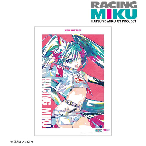 『初音ミク GTプロジェクト』レーシングミク 2025Ver. Ani-Art A3マット加工ポスター ver.B