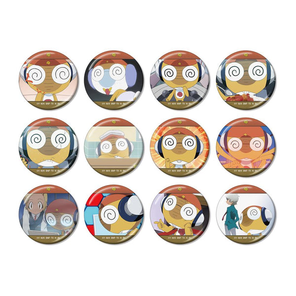 『ケロロ軍曹』トレーディング クルルだけ 場面写メタリック缶バッジ(単位/BOX)