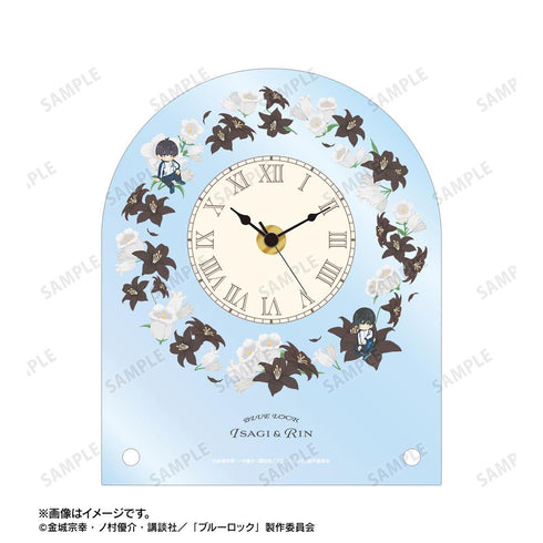 『ブルーロック』潔 世一&糸師 凛 Botania 第2弾 アクリルスタンド時計