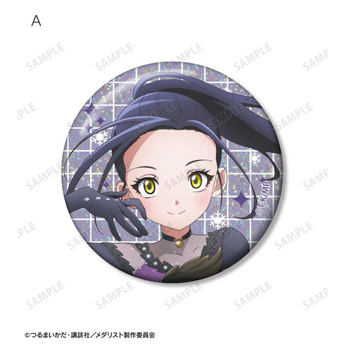 『メダリスト』狼嵜 光 ホログラム缶バッジ2個セット