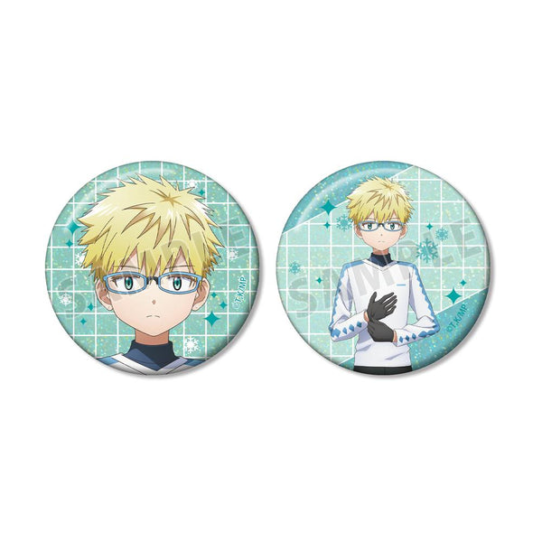 『メダリスト』鴗鳥理凰 ホログラム缶バッジ2個セット