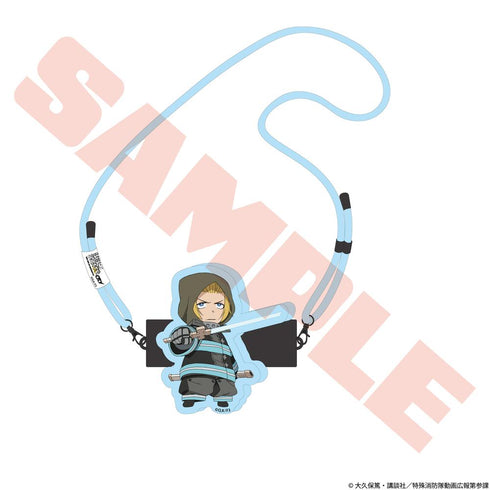 『炎炎ノ消防隊 参ノ章』ちびキャラスマホクリップ&ショルダーストラップ アーサー・ボイル