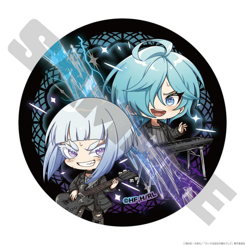 『ロックは淑女の嗜みでして』トレーディング缶バッジ【BOX】