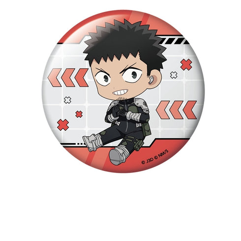 『怪獣8号』ぺたん娘缶バッジ 日比野カフカ