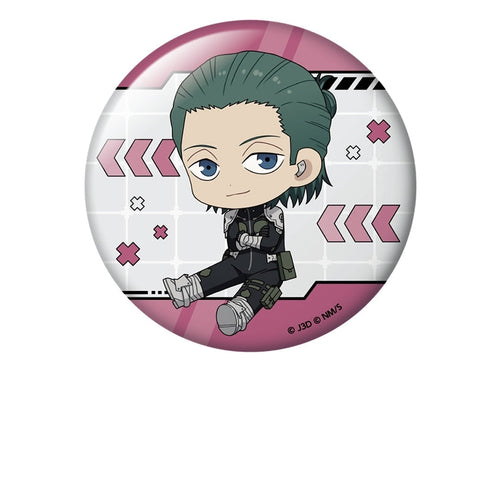 『怪獣8号』ぺたん娘缶バッジ 出雲ハルイチ