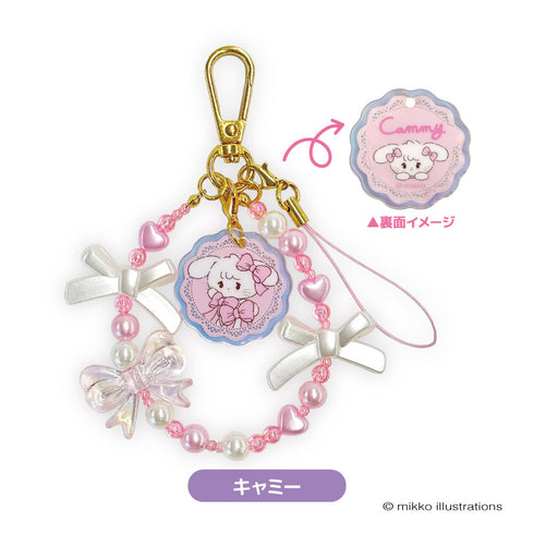 『mikko illustrations(ミッコ)』フォンストラップ キャミー