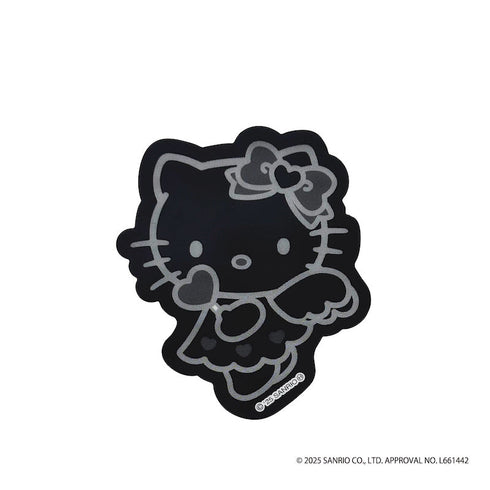 『HELLO KITTY BLACK ANGEL』ハローキティ ダイカットステッカー ブラック