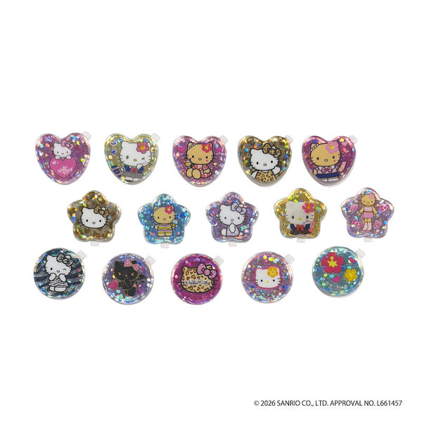 『三麗鷗角色』Hello Kitty 水晶貼紙 GOGO辣妹【202601再販】