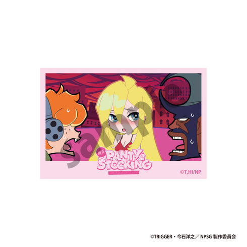 『New PANTY & STOCKING with GARTERBELT』ステッカー パティン&ブリーフ&ガーターベルト