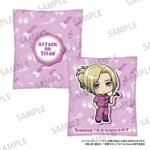 『進撃の巨人』クッション アニ・レオンハート(ミニキャラ)(DIY)