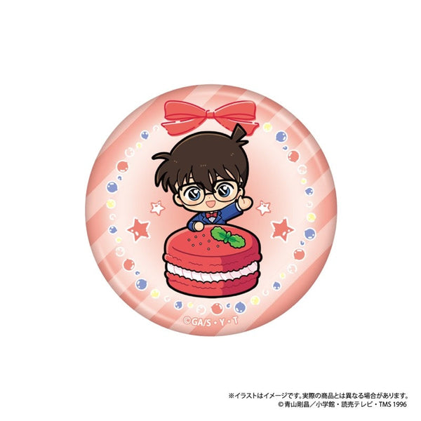 『名探偵コナン』丸型缶バッジ 江戸川コナンSD マカロンコレクションvol.1