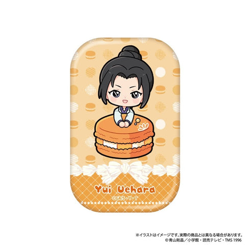 『名探偵コナン』長方形型缶バッジ 上原由衣SD マカロンコレクションvol.1