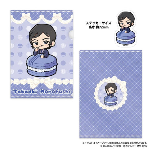 『名探偵コナン』クリアファイル・ステッカーセット 諸伏高明SD マカロンコレクションvol.1