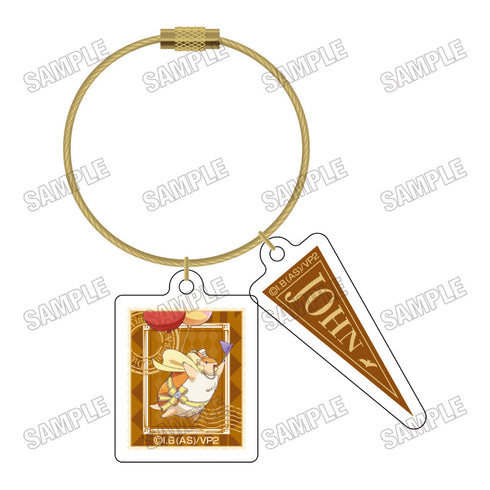 『吸血鬼すぐ死ぬ2』描き下ろしワイヤーアクリルキーホルダー【観光パレードver.】3ジョン