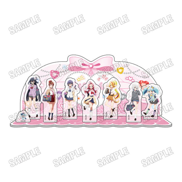 『ゾンビランドサガ ゆめぎんがパラダイス』描き下ろしアクリルジオラマ【平成ギャルver.】