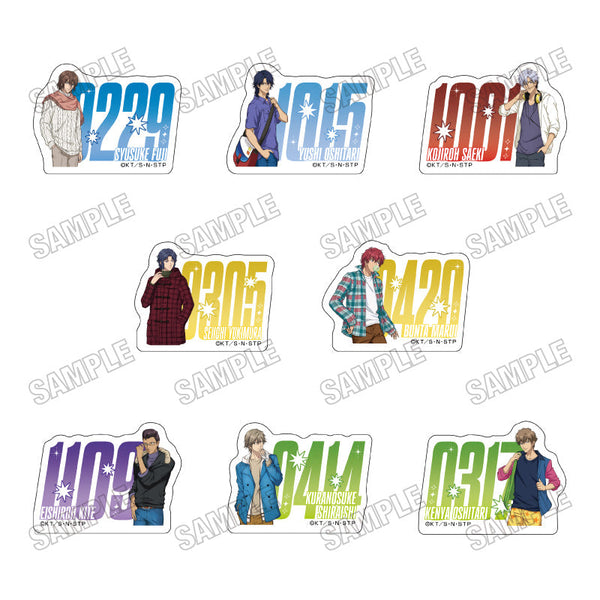 『新テニスの王子様』描き下ろしアクリルブロックコレクション【オフの日ver.】【BOX】