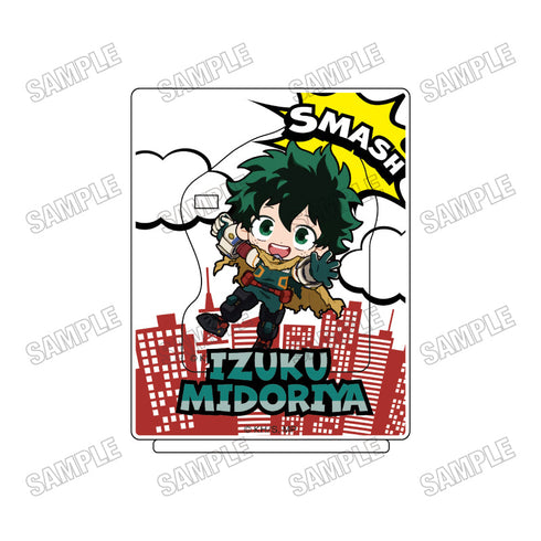 『僕のヒーローアカデミア』ミニキャラアクリルジオラマ【ぶら下がりver.】1緑谷出久