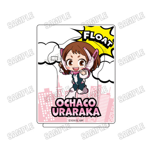 『僕のヒーローアカデミア』ミニキャラアクリルジオラマ【ぶら下がりver.】3麗日お茶子