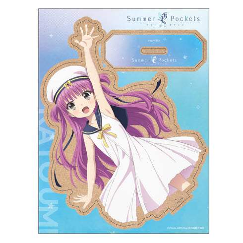 『Summer Pockets』木製キャラスタンド 加藤うみ