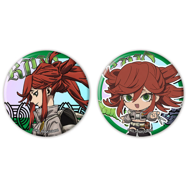 『ガチアクタ』オーロラ缶バッジ2個セット リヨウ