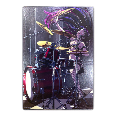 『ロックは淑女の嗜みでして』凸凹アクリルパネル 黒鉄音羽