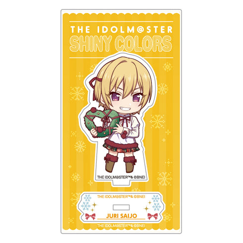 『アイドルマスター シャイニーカラーズ』ミニキャラアクリルスタンド_西城樹里 スノーマジックver.