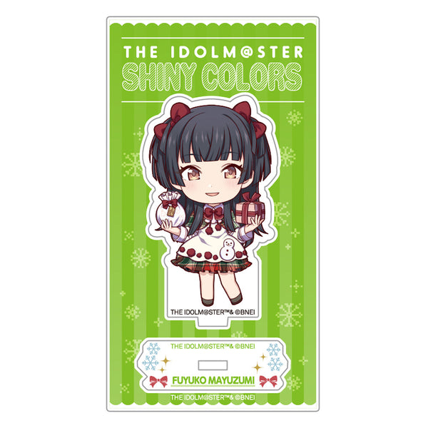 『アイドルマスター シャイニーカラーズ』ミニキャラアクリルスタンド_黛 冬優子 スノーマジックver.