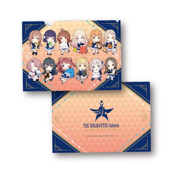『学園アイドルマスター』クリアファイル_ミニキャラ集合 初星パラダイスver.