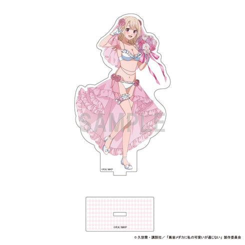 『黒岩メダカに私の可愛いが通じない』アクリルスタンド 川井モナ 水着ウエディングver