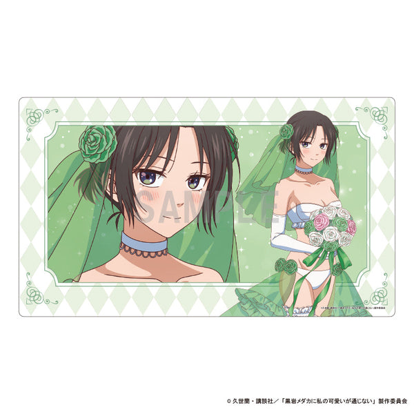 『黒岩メダカに私の可愛いが通じない』ラバーマット 湘南旭 水着ウエディングver