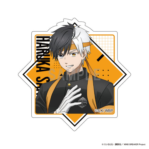 『WIND BREAKER』アクリルマグネット 桜 遥 応援団ver