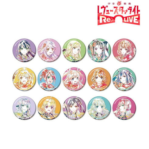 『少女☆歌劇 レヴュースタァライト -Re LIVE-』トレーディング Ani-Art 缶バッジ Ver.B(単位/BOX)【202601再販】