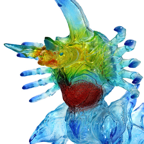 『ガメラシリーズ』ミドルサイズシリーズ ガメラ【第7弾】 巨大レギオン マイクロ波シェル発射形態 クリアブルー Ver.