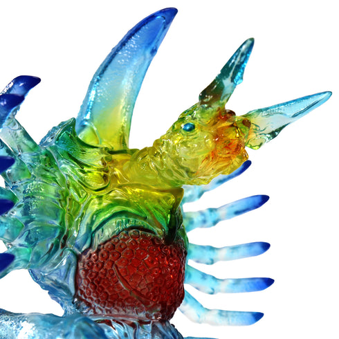 『ガメラシリーズ』ミドルサイズシリーズ ガメラ【第7弾】 巨大レギオン マイクロ波シェル発射形態 クリアブルー Ver.