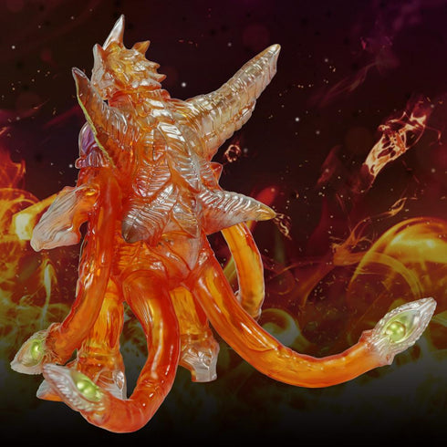 『ガメラシリーズ』ミドルサイズシリーズ ガメラ【第8弾】 イリス クリアオレンジ Ver.