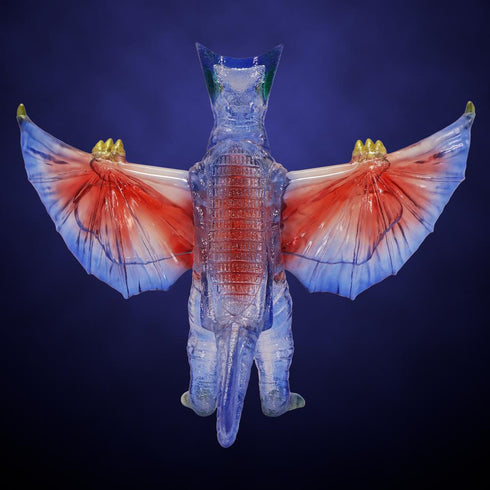 『ガメラシリーズ』ミドルサイズシリーズ ガメラ 【第9弾】 ギャオス(1967) レトロブルークリア Ver.