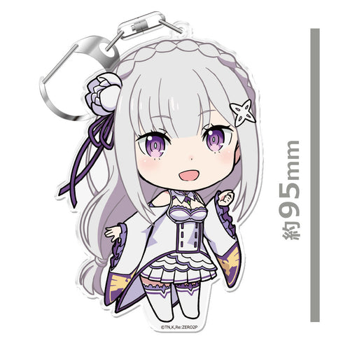 『Re:ゼロから始める異世界生活』ぷにこれ!キーホルダー(スタンド付) エミリア【202601再販】