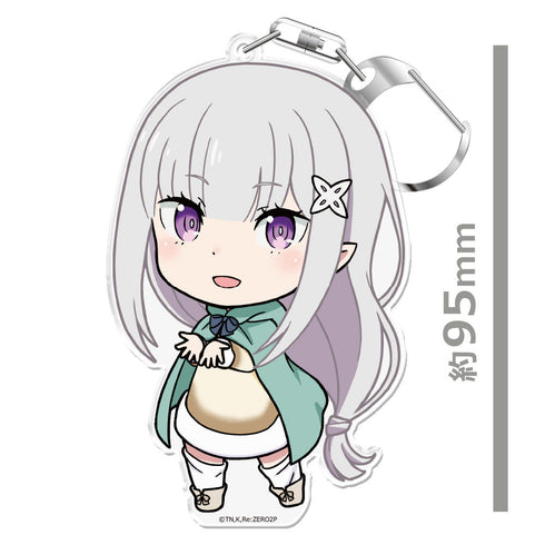 『Re:ゼロから始める異世界生活』ぷにこれ!キーホルダー(スタンド付) エミリア 氷結の絆Ver.【202601再販】