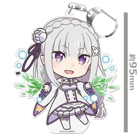 『Re:ゼロから始める異世界生活』ぷにこれ!キーホルダー(スタンド付) エミリア ver.2【202601再販】