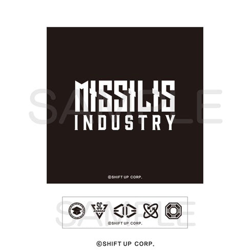 『NIKKE』ロゴステッカー ミシリス・インダストリー