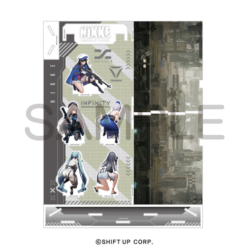 『NIKKE』ジオラマアクリル 部隊02